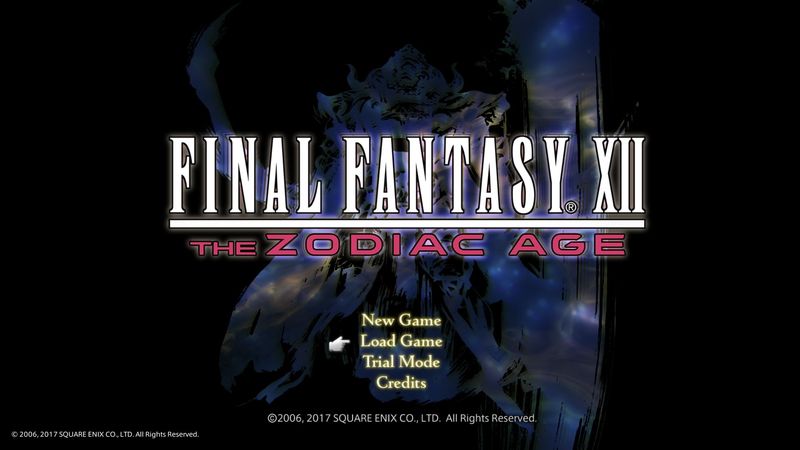 Title menu